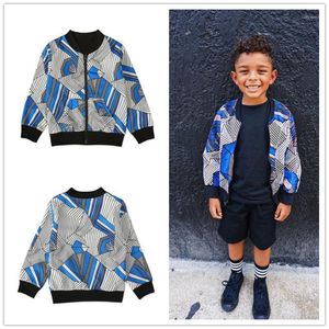 Jassen 2021 Herfst Casual Kinderen Jongens Jassen Kids Honkbal Kleding Vlucht Jas Baby Gekleurde Meisjes Jassen1