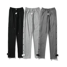 2020 Otoño Invierno EE. UU. Graffiti colaboración pantalones de chándal Casual hombres mujeres Jogger Pants2803