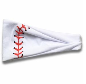 2020 Baseball Sports Hoofdband Vrouwen Mannen Softball Voetbal Team Haarbanden Sweat Hoofdtijden Yoga Fitness Sjaal Sport Handdoek 20 stijlen