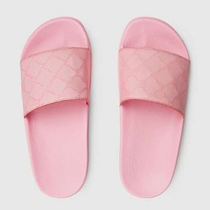 Designer Vrouw Slipper Gear Bottoms Heren Gestreepte Sandalen Causale Antislip Zomer Huaraches Slippers Slippers Slipper Met Doos NO010