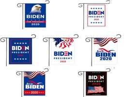 2020 Biden President Flag Garden Ondersteuning van Biden Outdoor Yard Flag Decoratie 3045cm zonder Flagpole America Flag LJJK21038643499