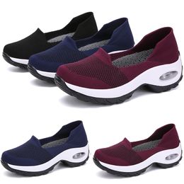 2020 Zwart Blauw Rood Meisje Vrouwen Running Schoenen Dame Simple Type4 Jogging Merk Low Cut Fashion Goedkope Designer Trainers Sport Sneakers 39-44