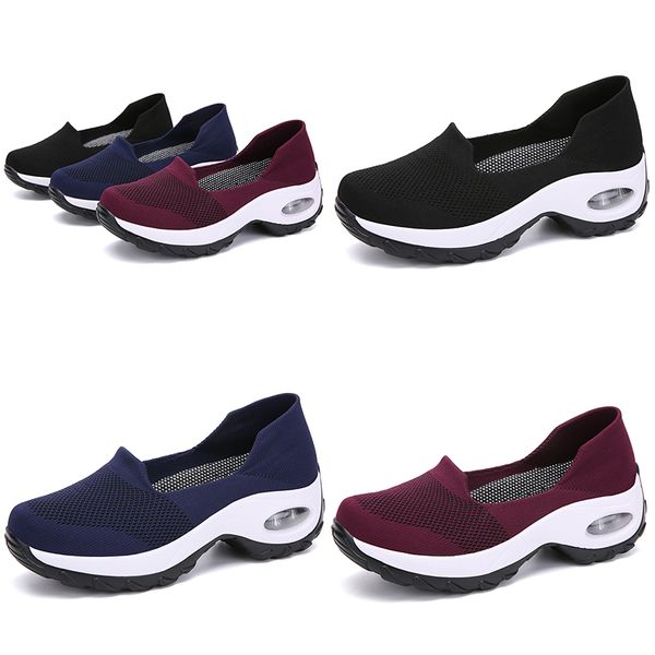 2020 Negro azul RED GIRL mujer Zapatos para correr SEÑORA Simple TYPE9 Jogging Marca de moda de corte bajo Zapatillas de deporte de diseñador baratas Zapatillas deportivas 39-44