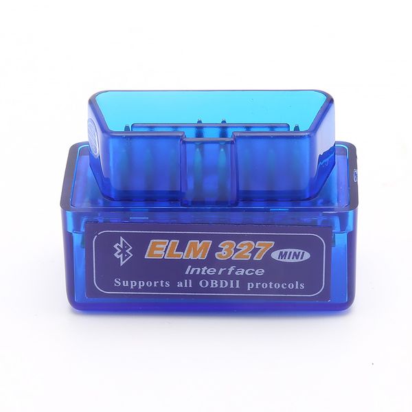 2020 Bluetooth v1.5 / v2.1 MINI ELM327 OBD2 Scanner OBD Lector de códigos de herramientas de diagnóstico de automóvil para Android Windows Symbian Español