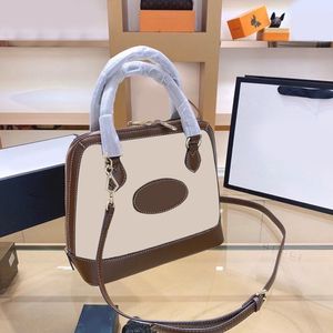 Designers de luxe Boston fourre-tout sacs à bandoulière femmes créateur de mode de haute qualité toile marron en cuir véritable fermeture éclair bandoulière sac à main sacs à main pochette