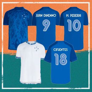 2024 Jerseys de football de Cruzeiro Esporte 24/25 Home M.Pereira Arthur Gomes Juan Dinenno M. Vital Football Shirt