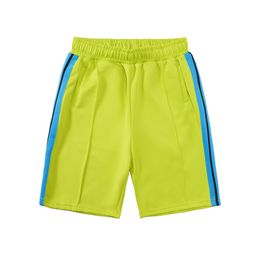 2020 Casual Beach Shorts hommes femmes designer pantalons courts vêtements lettre impression arc-en-bande sangle décontracté cinq points VG5655210j