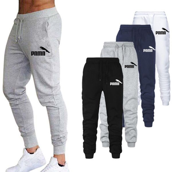 2020 Pantalons décontractés Men Joggers Pantalons de survêtement Pantalons de couleur solide Fitness Sportswear Jogger Track Pant plus taille S-4xl Summer Spring LJ200827