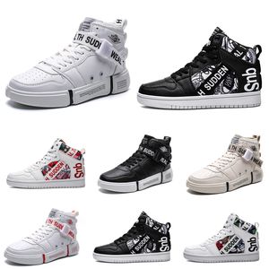 2020 goedkope niet-merk dames heren modeontwerper schoenen witte zwarte multi-kleuren comfortabele ademende heren trainer sport sneakers stijl 16