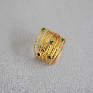 Bague d'amoureux pour la saison de noël, vente en gros, bagues de styliste, colliers à breloques à la mode émeraude, ensembles de bijoux avec cadeaux