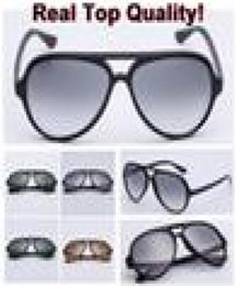 2020 Classic Design Aooko met Wapiti01 Brandglazen UV400 Fashion AllFitReal Glass Lens Sunglass 4125 Sun Sunglasses Men Cat 504090706