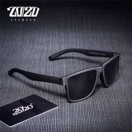 2020 lunettes de soleil polarisées classiques hommes lunettes conduite revêtement noir cadre pêche conduite lunettes mâle lunettes de soleil PL278 220531