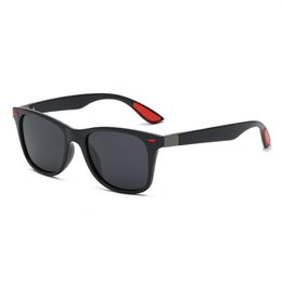 2020 Klassische polarisierte Sonnenbrille Männerbewegung Designer Fahren Sonnenbrillen Vintage Anti-UV-Fahrer Schwarz Blue Goggles Eyewea295o
