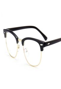 2020 Classic Rivet Half-Frames Eyeglasse Vintage rétro Optica Lunettes Eyes Fames Men Femmes Cleurie de spectacles Eyewear de5313274