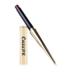 CmaaDu – rouge à lèvres mat, 12 couleurs, imperméable, maquillage durable, avec Tube en forme de balle dorée, 2020