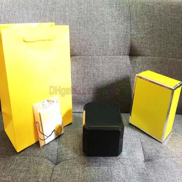 2020 Compteur original authentique luxe nouveau noir pour brei tling Box montre livret étiquettes de cartes et papiers en anglais montres boîte Orig277G