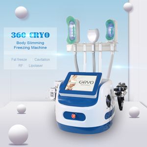 Cryolipolyse congélation des graisses Cryo portable minceur machine réduction des graisses sous vide cryothérapie gel cavitation RF Lipolaser technologie de refroidissement par liposuccion