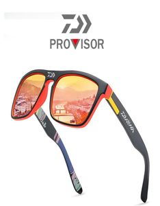 2020 Daiwa New Men039s lunettes de pêche polarisées été en plein air alpinisme à la mode coloré Film sport lunettes de soleil24942822732