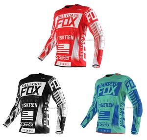 2020 DELICATE F 360 Vlucht Motocross Jersey Crossmotor Fietsen Fiets MX MTB ATV DH T-shirts OffRoad Heren Motorracen T s9126176