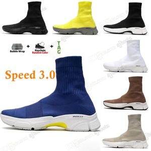 Speed ​​Trainer Sock 3.0 Casual schoenen Walking Hott verkopen originele Paris Lady Black Red Lace Socks Sports Sneakers Platform Boots Sneaker