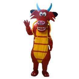 2020 Korting Fabriek Mushu Draak Mascotte Kostuums Voor Alfalfa Draak Mascotte Kostuum Karakter Kostuum Draak Shipp276P