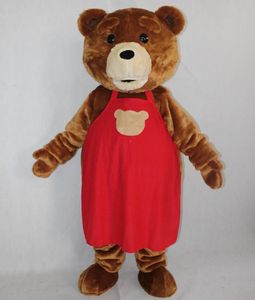 2020 vente d'usine discount mignon couleur marron adulte en peluche ours en peluche costume de mascotte à vendre
