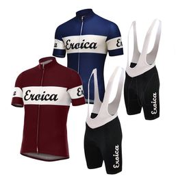 2020 Eroica Mens Ropa Ciclismo Ropa de Ciclismo/Mtb Ropa de bicicleta/Ropa de bicicleta/2020 Ciclismo uniforme Ciclismo Jerseys 2xs -6xl A62