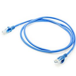 2020 Ethernet-kabel 1m 3M 5M met schild Netwerk Patch Kabel LAN Kabel Cord Blauw Kleur Draad Jumper Netwerkverbindingen