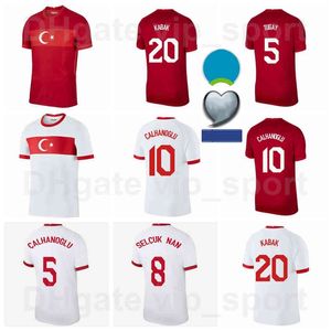 2020 Europa Cup Turkije Voetbal Jerseys Turquia National Team 3 Demiraal 4 Soja 7 onder 6 TUFAN 13 MERAS YOKUSLU Tekdemir Voetbal Shirt Kits Euro Patch