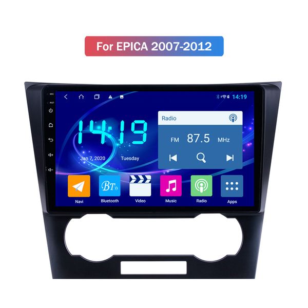 Android 2 Din Radio BT5.0 GPS Car DVD Video Player para Chevrolet EPICA 2007-2012 Precio de fábrica de fábrica 10 pulgadas 1024 * 600 HD Pantalla