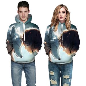 2020 mode 3D impression sweats à capuche sweat pull décontracté unisexe automne hiver Streetwear vêtements de plein air femmes hommes sweats à capuche 21105