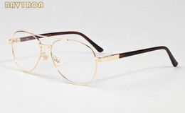 2020 lunettes de soleil de mode lunettes de corne de buffle or argent jambes en bois lunettes ovales verres clairs lunettes gafas de sol2549751