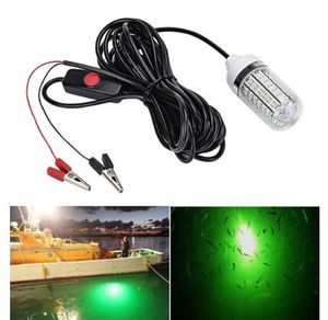 2020 lumière de pêche 108 pièces 2835 LED lumière de pêche sous-marine leurres lampe de détecteur de poisson attire les crevettes calmars Krill (4 couleurs)