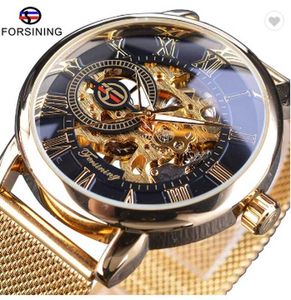 sichu1-montre pour hommes boîtier transparent haut tendance marque de luxe mécanique horloge creuse reloj de lujo