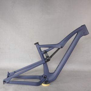 2020 Suspensión completa de fibra de carbono T700 BB92 27.5er montaje de poste de freno de disco All Mountain frame FM10