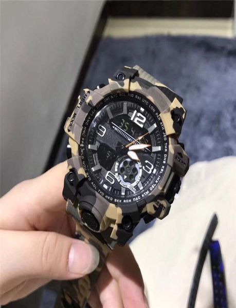 2020 GA1100G BOX RELOGIO Men de sports Sports LED Chronograph Wristwatch Military Watch Digital Watch Good Gift for Men Boy DR3199402