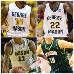 2020 George Mason Basketball Jersey NCAA College Jamal Hartwell II Javon Greene Miller Wilson Xavier Johnson Josh Oduro