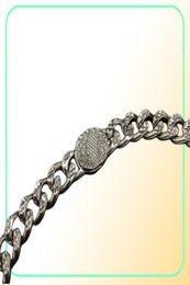 2020 or argent Bracelets bijoux diamant glacé Miami lien cubain chaîne Bracelet hommes Hip Hop bijoux 6727659