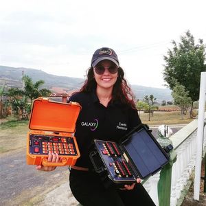 2020 felicidad 500m Control remoto sistema de disparo de fuegos artificiales para 48 Cues Systme de tir pyrotechniquesDBR02-X24-48 Feuerwerk zunda203I