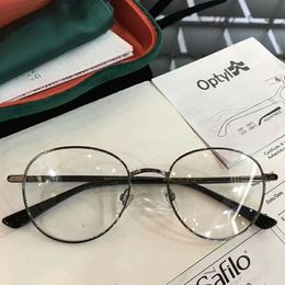 2020 G03920O de haute qualité G03920O Cadre de lunettes de rétro-vintage unisexe style rond sur ordonnance Cas d'ensemble complet OEM Oretlet