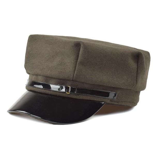 2020 alta calidad para hombres señoras Tweed Gatsby Patchwork gorra sombrero 8 paneles Baker Boy Newsboy Cabbie boina ajustable Cap2875