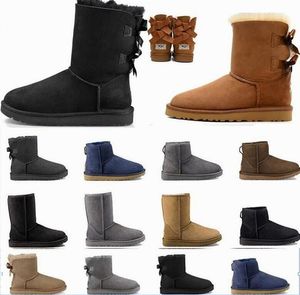 2020 haute qualité WGG femmes bottes hautes classiques femmes bottes de neige hiver chaud épais bottes en cuir Cotto nouvelle mode Australie chaussures classiques