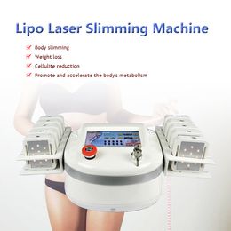 Hight Power 160 MW Draagbare Diode Lipo Laser Cellulitis Reduction Afslanken Body Fat Removal Contouring Spa Beauty Machine