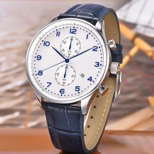 CWP 2021 Holuns Quartz Watch Business Men Luxury Simple Waterproof Sport Heren Polslederen band Horloges Clocks BRW