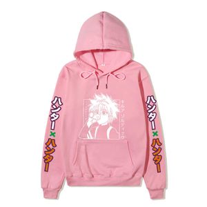 2020 Hot Anime Hunter X Hunter Sweats à capuche pour hommes / femmes Mode Hip Hop Harajuku Nouvelle haute qualité Killua Eyes Sweats à capuche et sweat-shirt Y0816