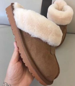 Pantoufles chaudes en coton de haute qualité pour hommes et femmes, bottes de neige de styliste, pantoufles d'intérieur en coton, tendance 2020