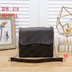 2020 Hot Sale dames handtassen crossbody messenger schoudertassen kettingzak goede kwaliteit pu lederen portemonnees dames handtas 637 281A