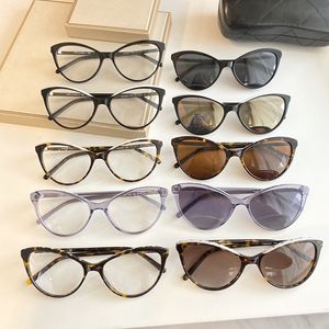 Hotsale Sexy 339 petites lunettes de soleil cateye UV400 monture de lunettes optiques pour femmes 54-18-140 léger portant des lunettes de vue fullset case