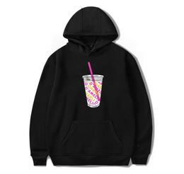 2020 Ice Coffee Splatter Sweatshishies Sweats Sweats Hommes et femmes Sweat à capuche surdimensionné Charli Damelio Pullover Unisexe Costume Tracksuit Y20073049580