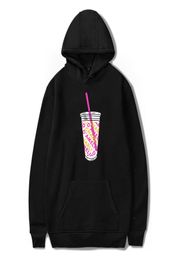 2020 Ice Coffee Splatter Sweats Sweatshirts Sweats et femmes Sweat à capuche surdimensionné Charli Damelio Pullover Unisexe Costume Tracksuit Y20078894887